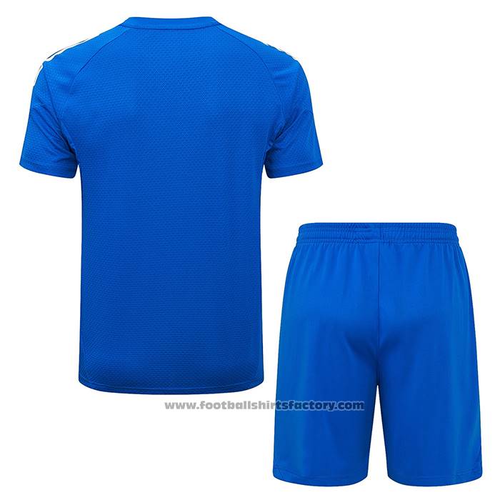Tracksuit Real Madrid Short Sleeve 2025-2026 Blue White - Shorts